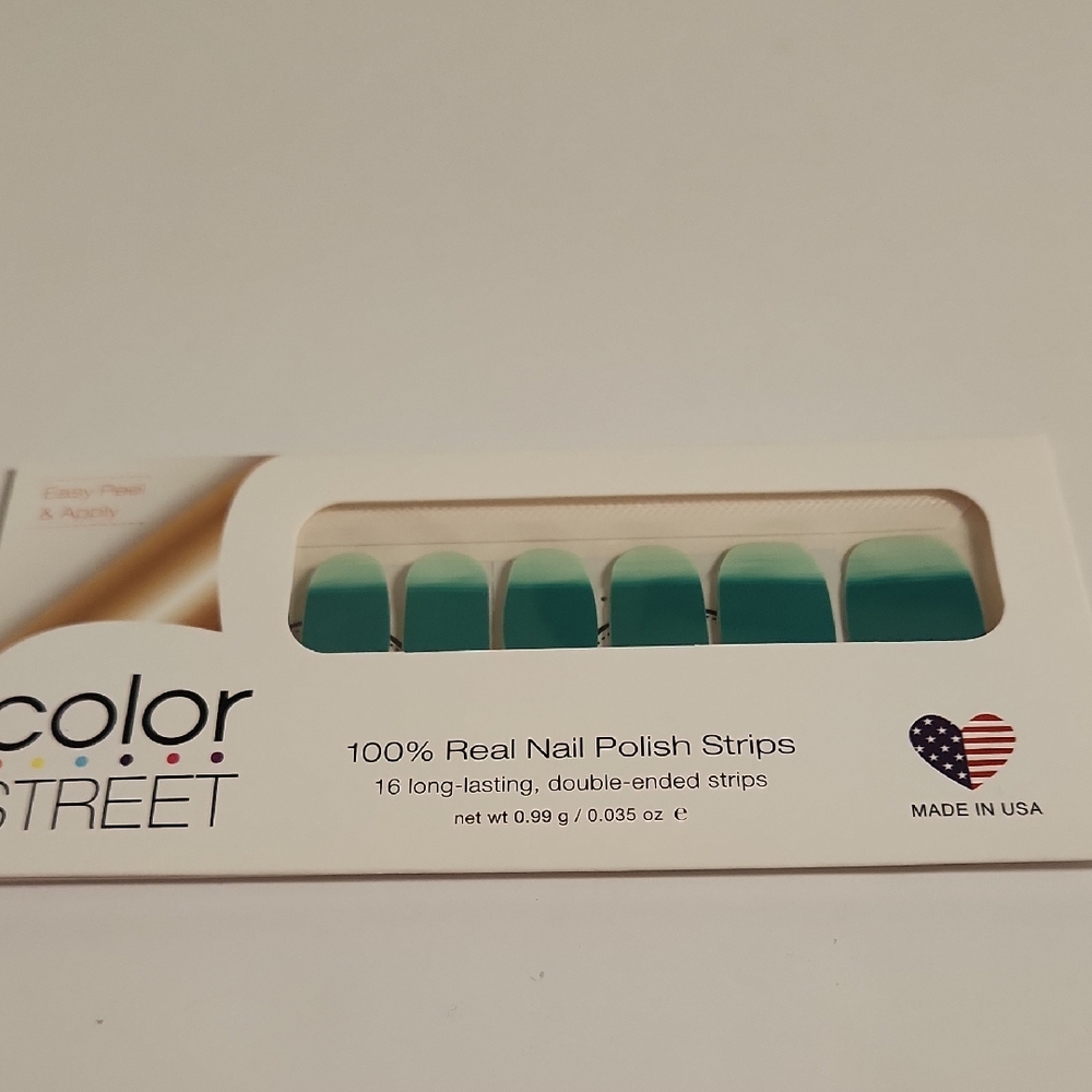 New/Rare Color Street Sea Glass Shores Nail Strips